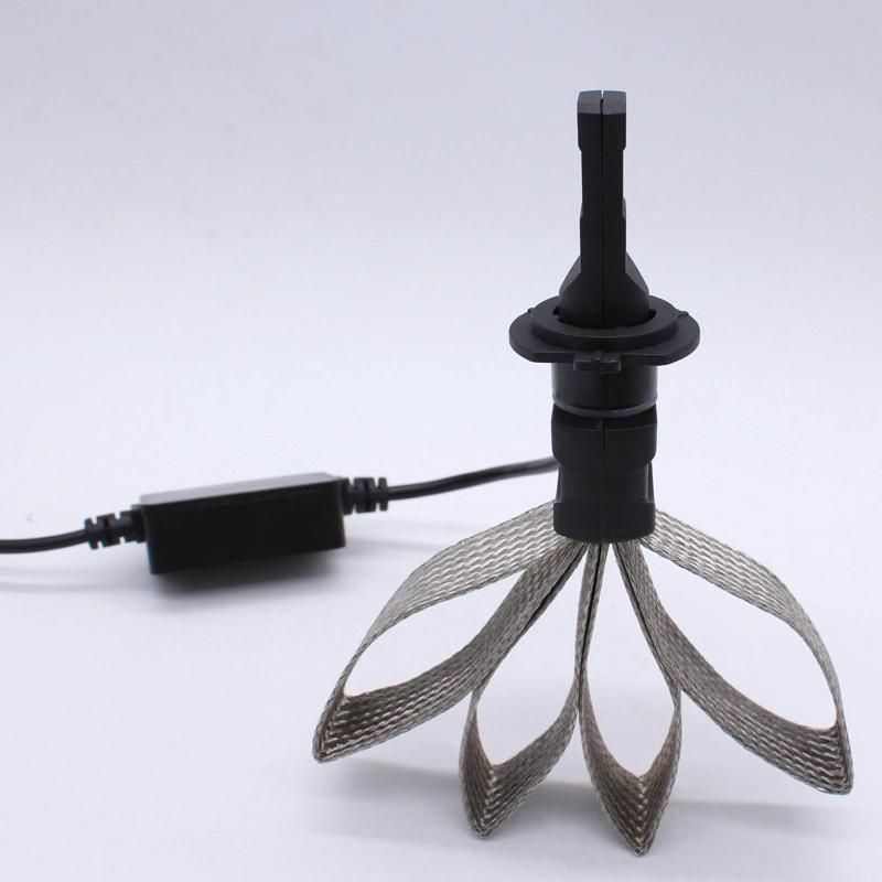 Gt7 H7 Copper Cooling Belt COB Auto LED Headlight