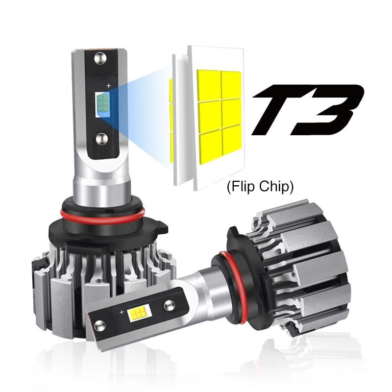 2022 Newest Headlight T3 9005 H11 880 Driving Light Upgraded Version of Tur Bo LED T1s 9005 9006 H13 880 LED Headlights