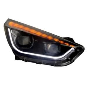 Car Accessories Auto Lights Car Lamps Bixenon Projector Lens LED Headlight for Hyundai Tucson 2010 2013 IX35