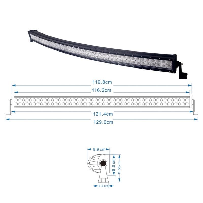 50 Inch CREE 288W Offroad Curved LED Light Bar
