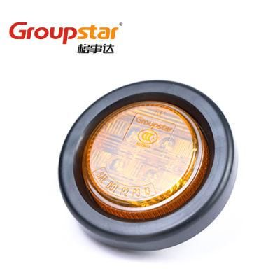 Factory Price 10-30V 2.0 Inch Round LED Clearance Outline Marker Lamp for Truck Trailer
