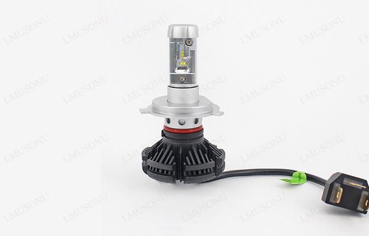X3 H4 25W 6000lm LED Headlight for Car Auto