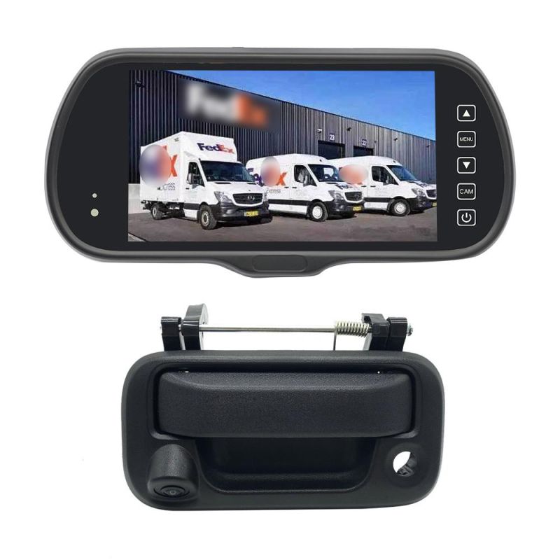 6 Inch High Brightness LCD Ahd Screen Monitor Pickup Truck Tailgate Handle Camera Reverse Backup Camera System for Ford F150