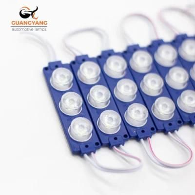 Mini Panel Module High Quality Double Row 6 Lights Blue 12V 3W LED Module Light