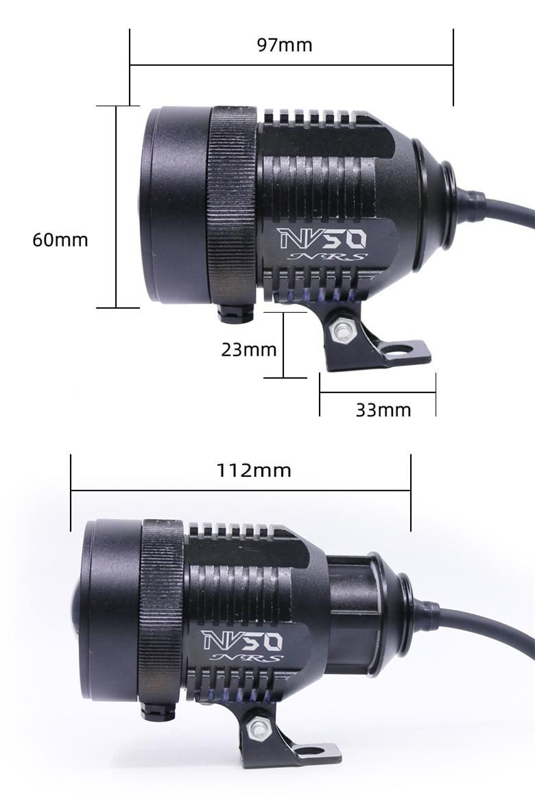 Factory Price 2PCS 10000lm LED Motorcycle Headlight Bulb Driving Spot Fog Lights External LED Moto DRL Accessories Bulb 12V 6500K Auto Lights