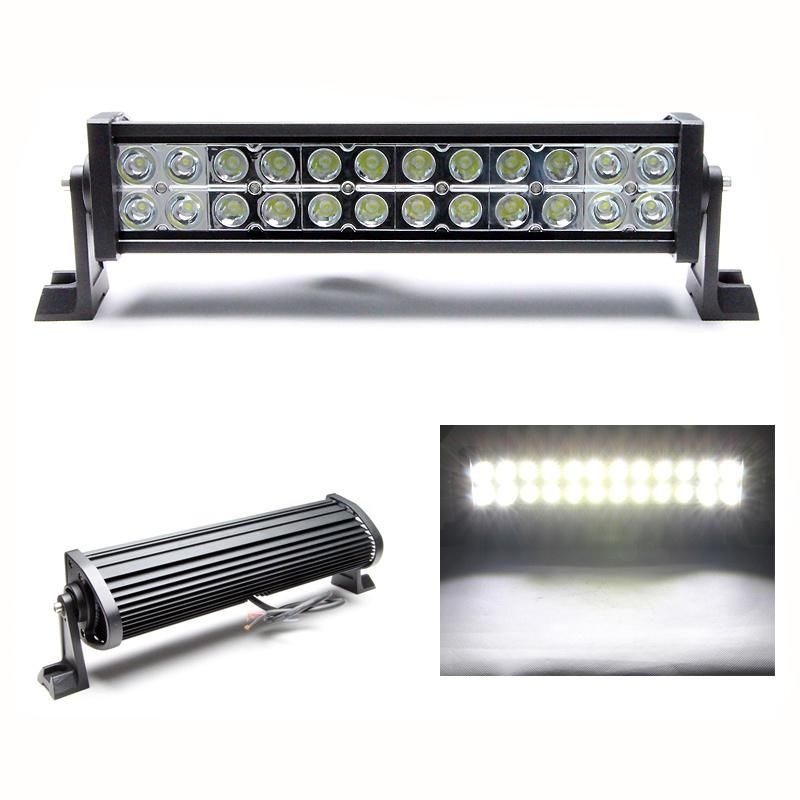 72W Stainless LED Light Bar 12V for 4X4 Offroad