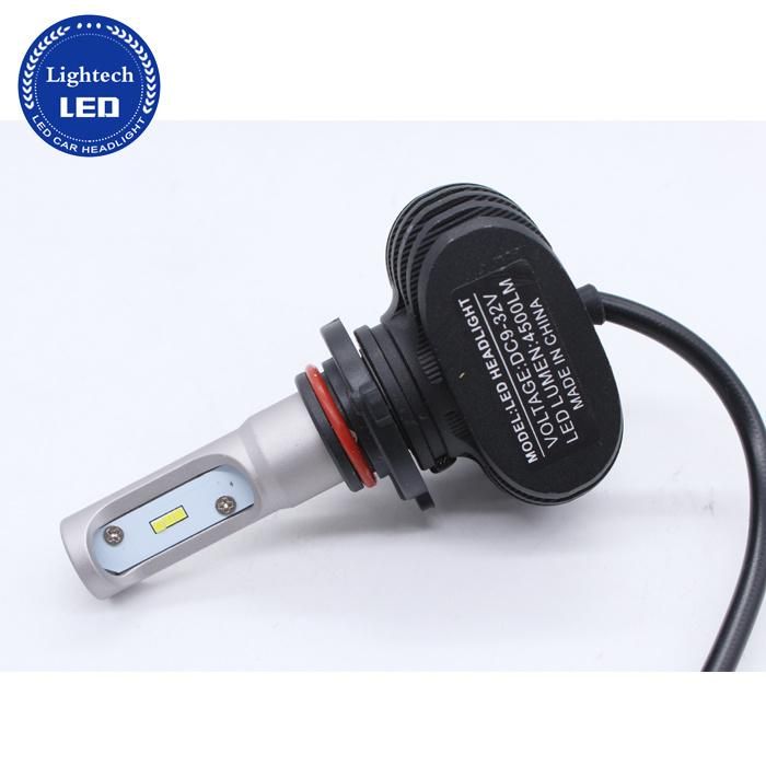 Car Accessories 9005 Hb3 Mini LED Headlight S1 S2 50W 8000lm Car Dual Color LED Head Light