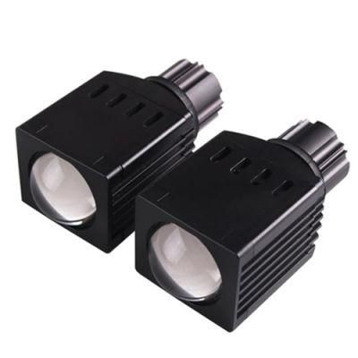 Sanvi Auto 12V 12W 4300K K2 LED Projector Lens Headlights Car Motorcycle Fitting Lights Offroad Lightings Universal Factory Supplier