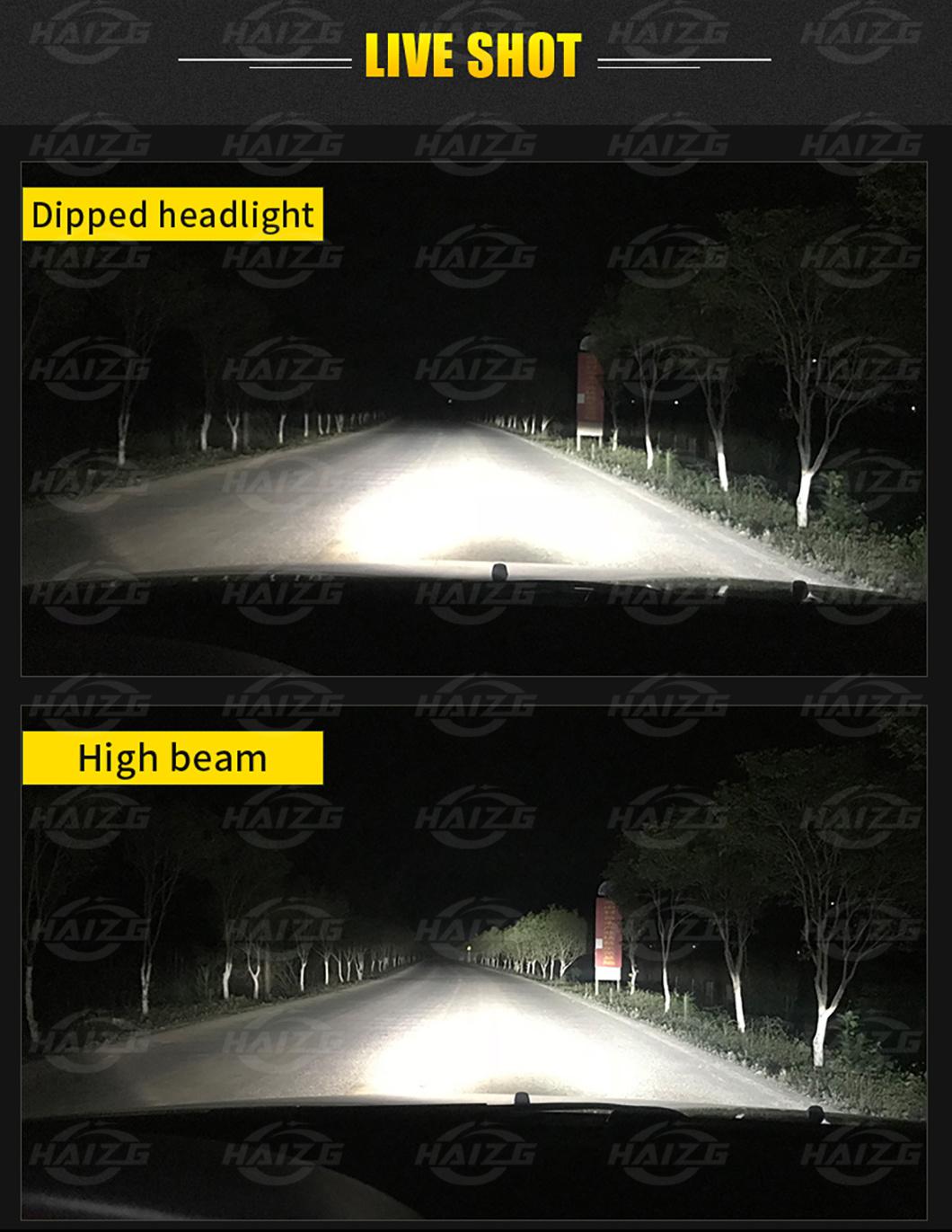 Haizg High Power LED Headlight H11/H4 Car LED Bulb