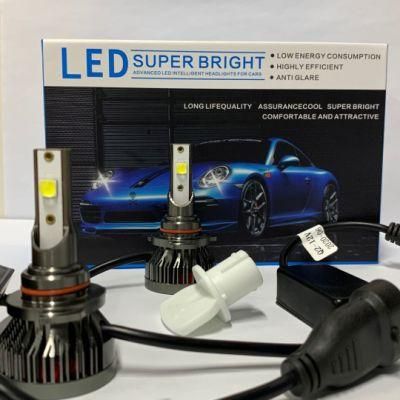 Factory Direct High Power CREE Chip Super Bright 72W 8000lm High&Low Beam H4 H7 9005 H11 H10 H8 H13 Auto LED Light Bulb