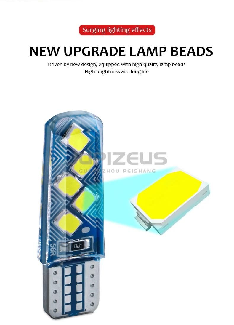 High Quality LED Auto Lighting T10 LED Canbus 3030 10SMD Chip License Plate Light