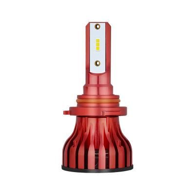 Auto Lighting System Triple Color 45W 5500lm High Low Beam Motorcycle H11 LED Headlight Bulb