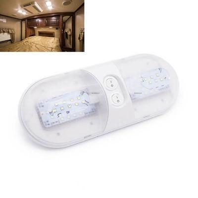 Marine Boat Yacht LED Ceiling Double Dome Lights
