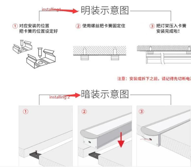 High Quality LED Lighting Lights Rigid Blacklight LED Strip