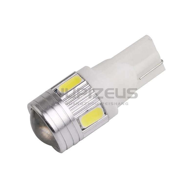 T10 194 168 W5w 5630 6SMD + 1.5W Lens High Power LED Lights, LED Signal Bulbs LED License Plate Lamps, SMD LED Recessed Lig