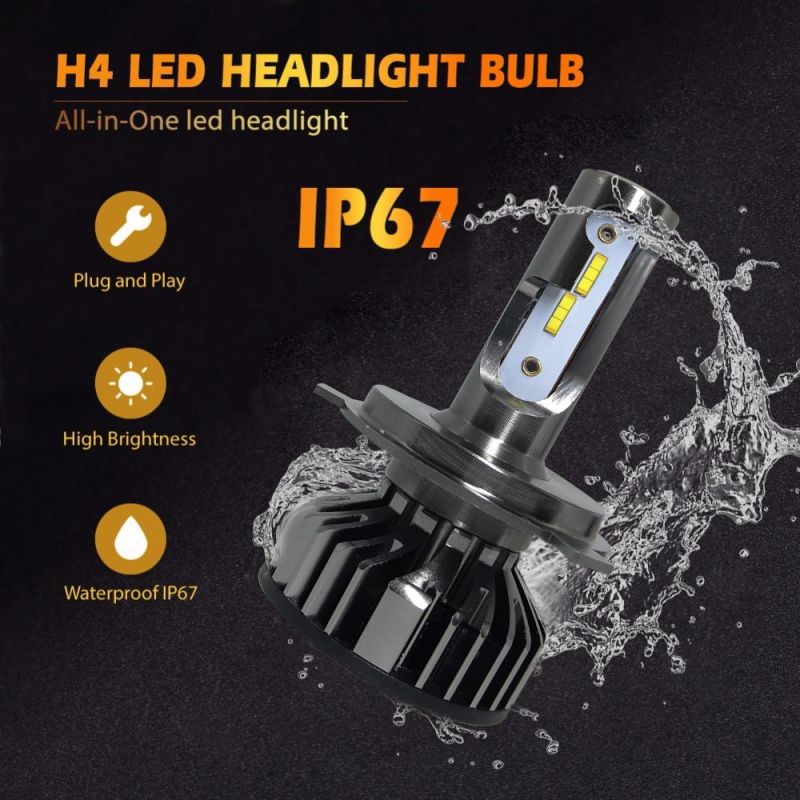 Low Price High Quality F2 H4 LED H7 H11 Csp LED Car Headlight Bulb H8 9005 Hb3 9006 Hb4 H1 16000lm Auto Headlamp Fog Lights White 6500K 12V 110W Lamp