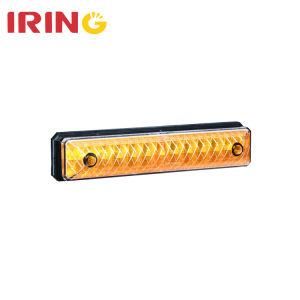 Waterproof LED Amber Rectangle Indicator Light Turn Lightbar for Truck Trailer with Adr