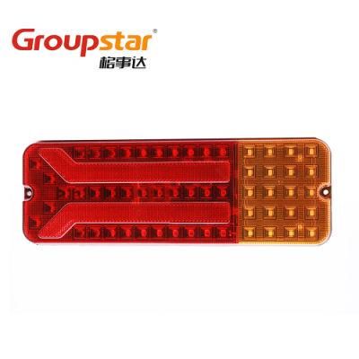 Factory Price 12V 24V Red Auto LED Tail Lighting Truck Trailer Indicator Stop Rear Lamps Tail Lights