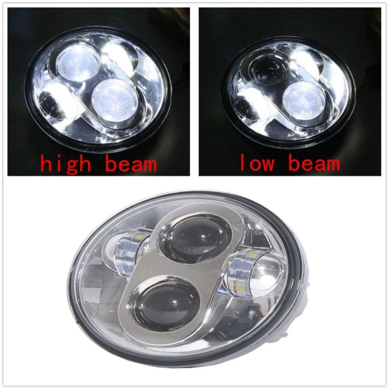 Xf2906242-E 5.75" 5-3/4" Projector Hi/Lo LED Headlight Lamp Bulb Fit for Harley