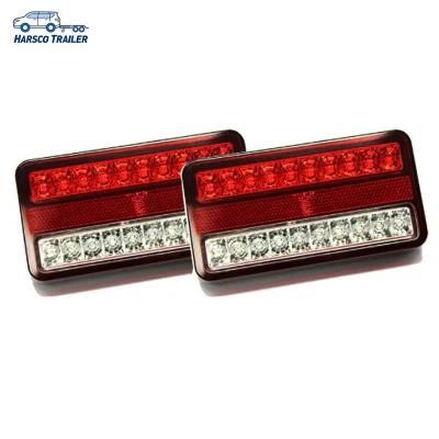 20LED Rectangle Combination Trailer Tail Lights