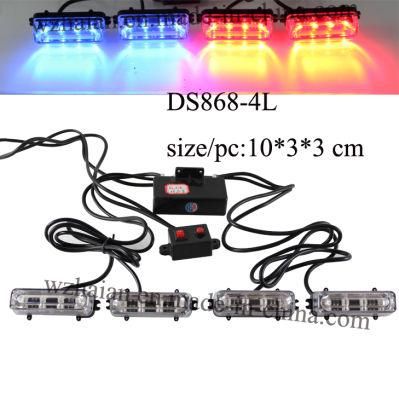 B/R LED Warning Grille Lights (DS868-4B-2B2R)