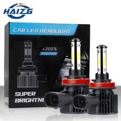 Haizg Wholesale H11 Auto Lamp LED Headlight 10000lm Car Light 50W 6500K LED Fog Light Bulb