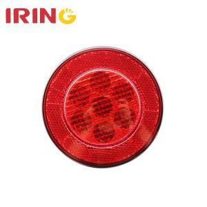 10-30V LED Round Red Tail Fog Light for Truck Trailer Bus with E4 (LTL1000F)