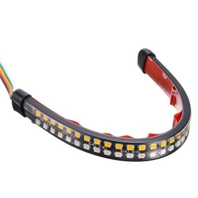 Motorcycle Modified LED Light Bar Turn Signal Light Brake Taillight