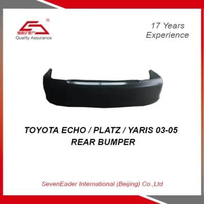High Quality Auto Car Spare Parts Rear Bumper for Toyota Echo / Platz / Yaris 03-05