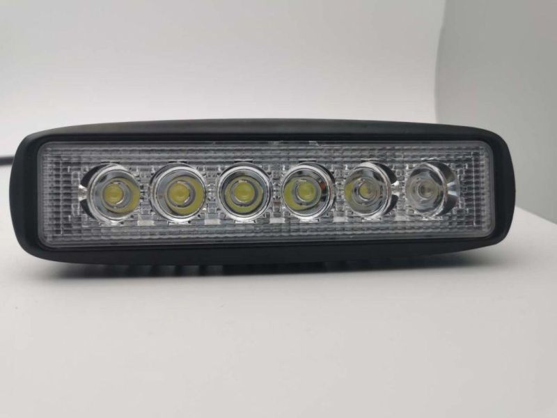 12V 24V 18W LED Flood Working Light Offroad Light LED Light Bar