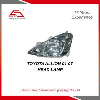 High Quality Auto Car Head Lamp for Toyota Allion 01-07