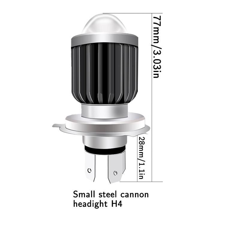 Hot Sales15W 1500lm 12V 80V Lp05 LED Motorcycle Headlight IP68 H4 Ba20d LED Headlight Bulb
