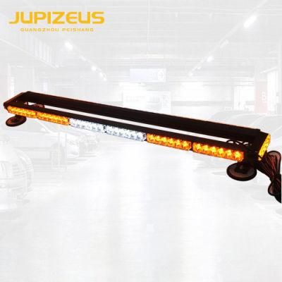 39 Inch 80 LEDs High Bright Long Strip Car Strobe Warning Lights Magnet Ceiling Strobe Lights