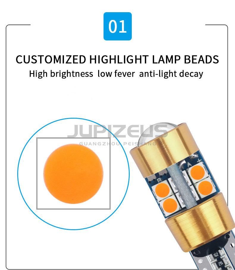 Automotive Lights 3030 19SMD Auto Bulb W5w T10 Car LED with Canbus Error Free