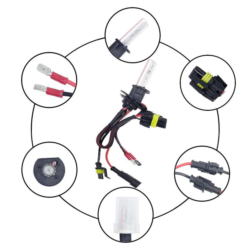 Top Quality 12V 35W H1 H3 H4 H5 H6 H7 H8 H11 H13 H15 H16 9006 HID Xenon Car Lights