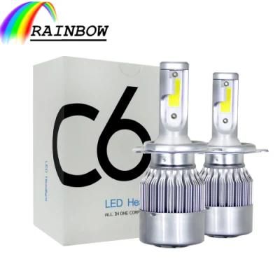 H4 LED Headlight 20000lm Csp Chip LED H7 H1 H11 H8 H9 9005 9006 Hb3 Hb4 120W 4300K 6500K 8000K Ptf Ice Bulbs Turbo Fog Light 12V