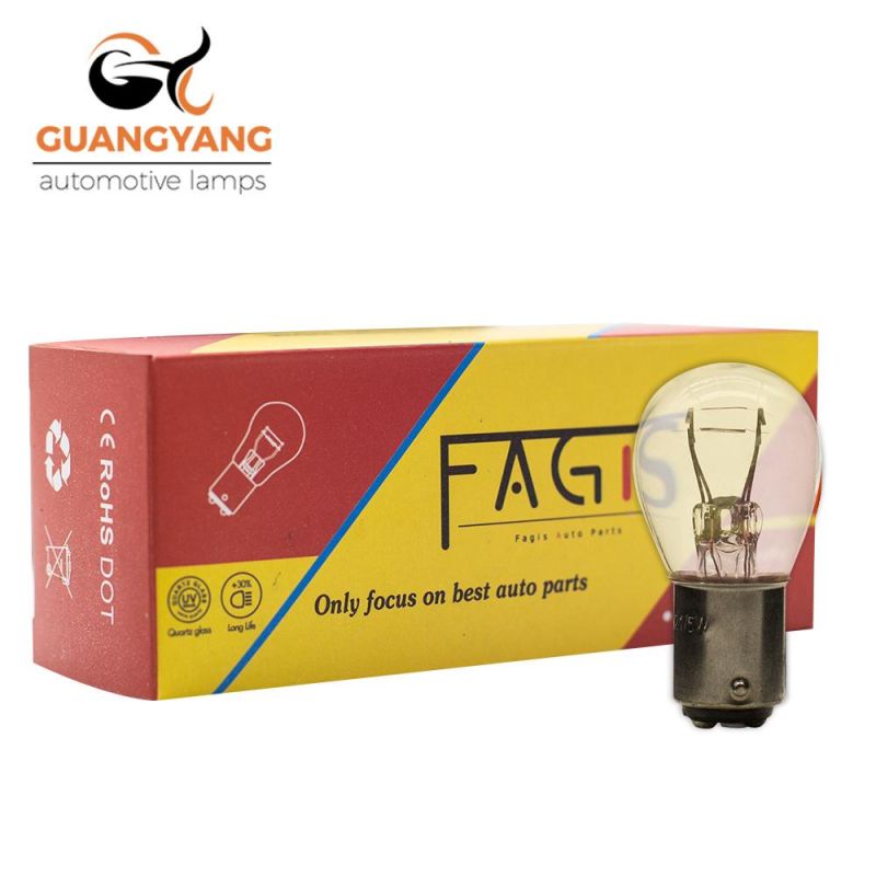 Car Halogen Turn Light S25 Bay15D 24V 21/5W Clear