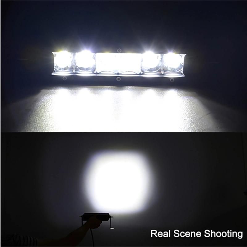 Slim LED Light Bar 30W Offroad LED Work Lighting Bar