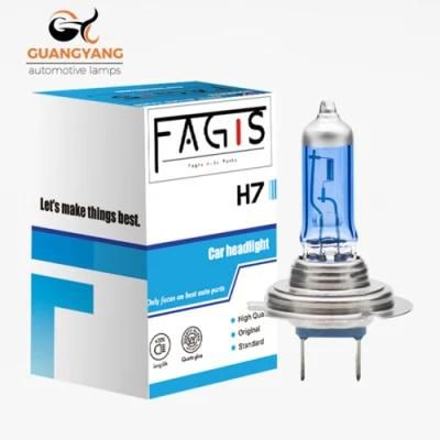 Factory H7 12V 55W Blue Super White Car Lamps Halogen Bulbs