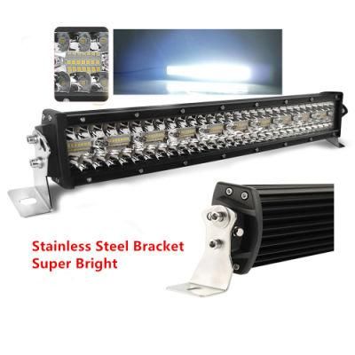 2019 New Design 22&quot; 32&quot; 42&quot; 50&quot; 52&quot; LED Combo Barra LED Light Bar, off Road 4X4 SUV ATV UTV 3 Row Curved LED Light Bar