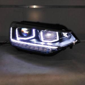 Spare Parts Car Light Bixenon Projector Lens Headlight for Volkswagen 2016 Touran