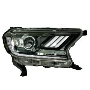 Mustang Style Car LED Lamps Auto Biled Headlight for Ford 2015 Ranger Endeavour Everest