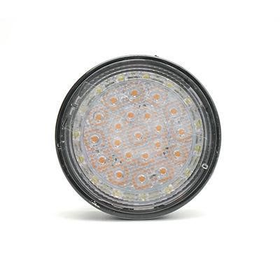 Front Position Front Indicator Round LED Light 24V for Truck Trailer RV Auto Lamp