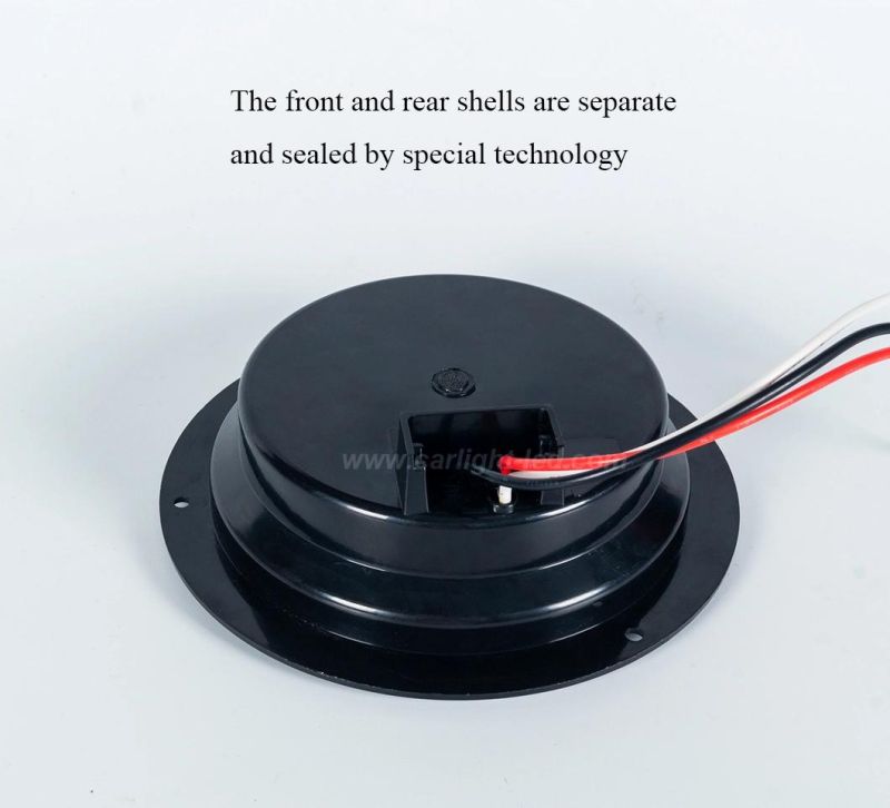 Waterproof 4" LED Brake Stop Turn Tail Rear Marker Lamps for Truck Car Auto RV Boat Trailer Ute UTV 12V Grommet Plug Included