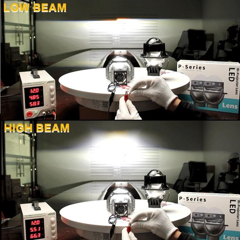 130W LED Bi Projector Light Apply Motorcycle, Automotive and Cars