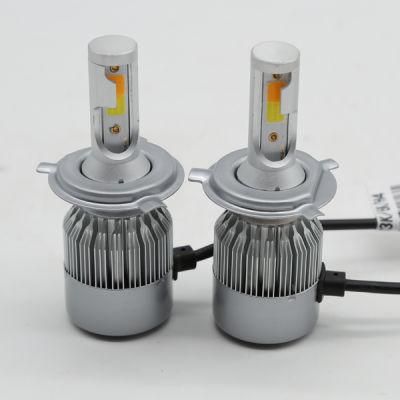 Wholesale 4300K 6000K Dual Color LED Headlights H4