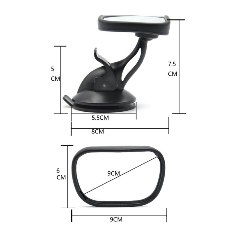Adjustable Suction Cup Front Baby Car Mirror