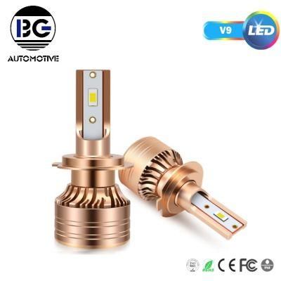 Best Quality New Design Material 12V 30W H4 8000lm 6000K High Quality Auto Car Light LED Headlight Bulbs