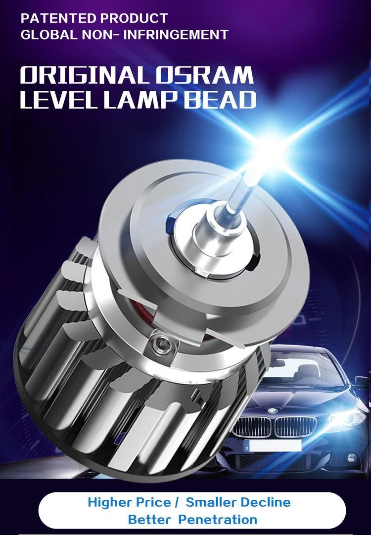 2021 Factory Price High Lumen Driving Light Y16 8000lm Car Headlight LED Headlight H4 H7