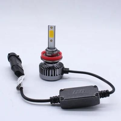 Gt3b Wholesale Auto X3 Dual Color White Yellow C6 Car LED Headlight Conversion Kitled H11 Bulb